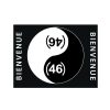 tapis-personnalisé ying yang (46) lot